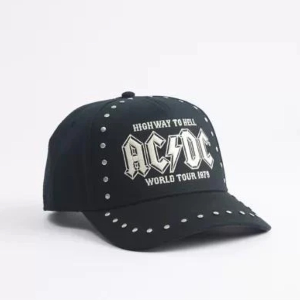 NWOT American Needle AC/DC World Tour Studded Baseball Hat